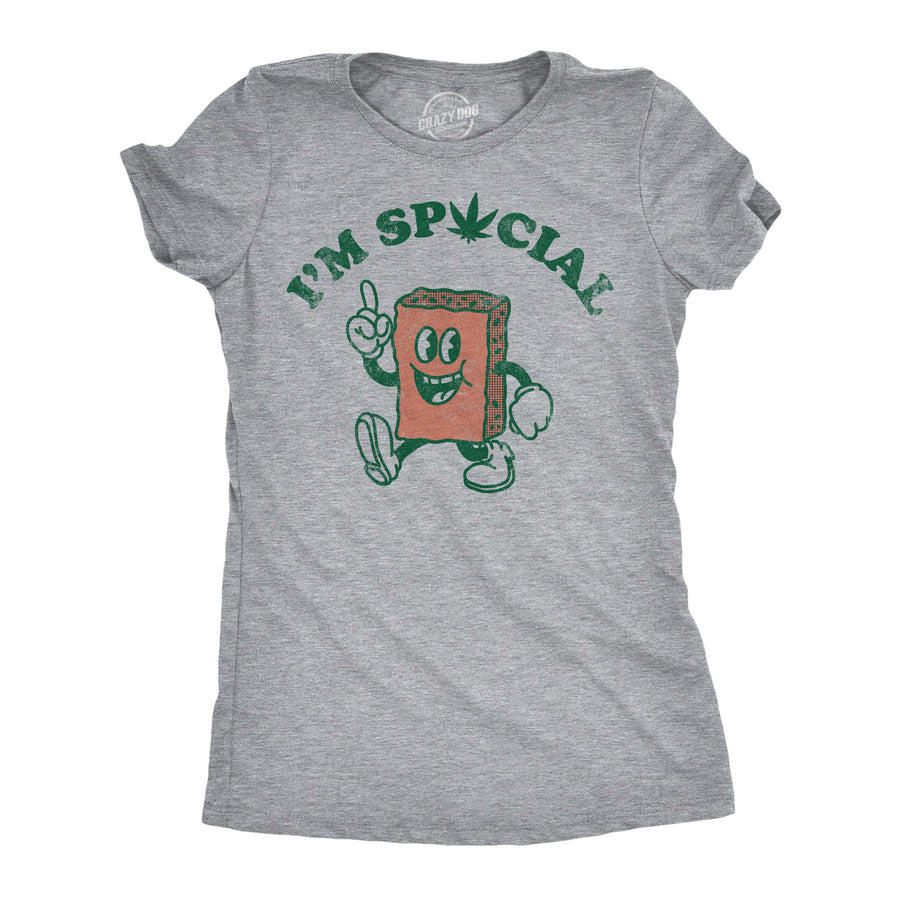 Womens Funny T Shirts Im Special Sarcastic 420 Graphic Tee For Ladies Image 1