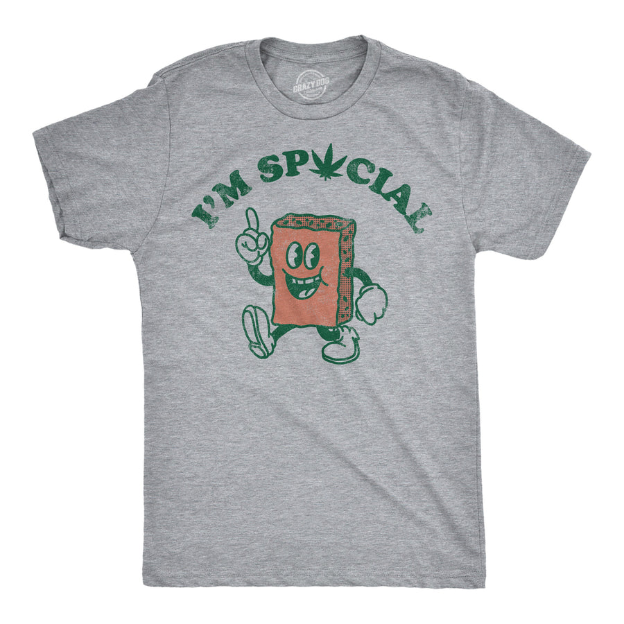 Mens Funny T Shirts Im Special Sarcastic 420 Graphic Tee For Men Image 1