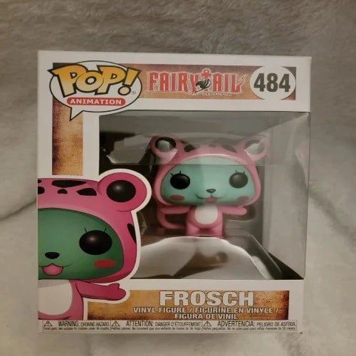 Frosch Funko POP 484 Fairy Tail Animation Collectible Anime Figure Image 1