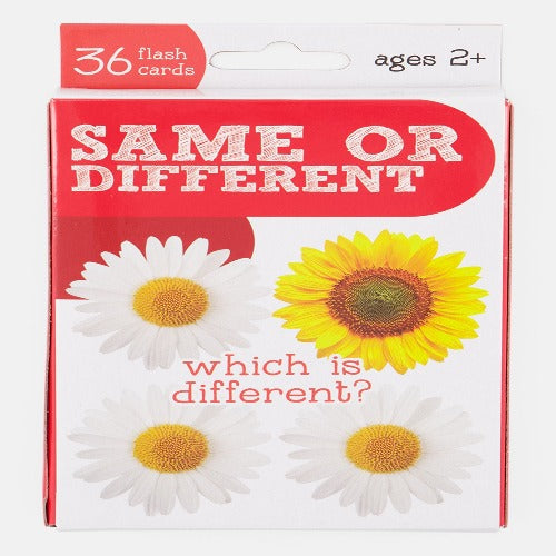 Same or Different 36 Flashcards Age 2+ Image 1