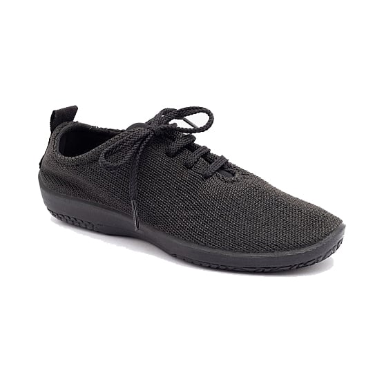 Arcopedico Womens LS Knit Shoe Black 1151-01 Vegan Machine Washable Nylon Image 1