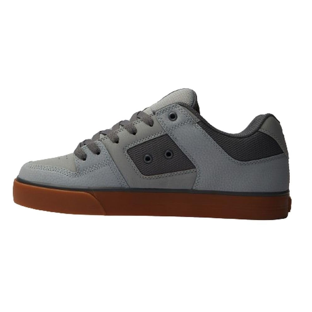 DC Shoes Mens Pure Shoes Carbon/Gum - 300660-CG5 CARBON/GUM Image 4