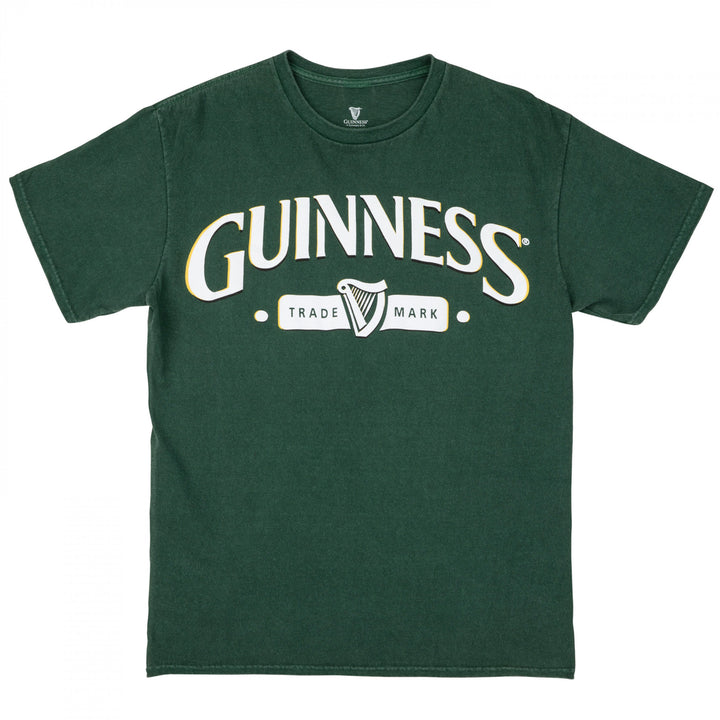 Guinness Logo Forest Comfort Green T-Shirt Image 2