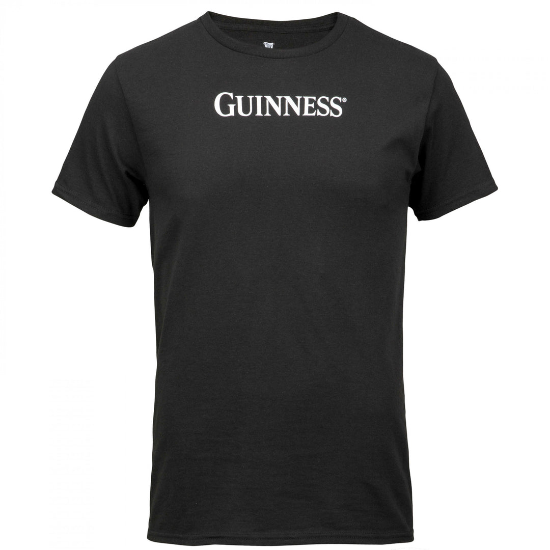 Guinness Harp Logo Front and Back Print T-Shirt Image 2