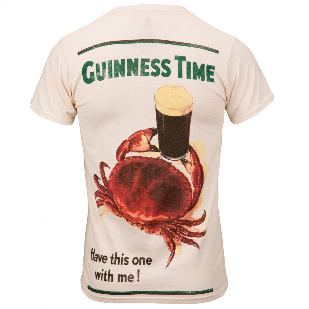 Guinness Time Have This One with Me! Front and Back Print T-Shirt Image 2