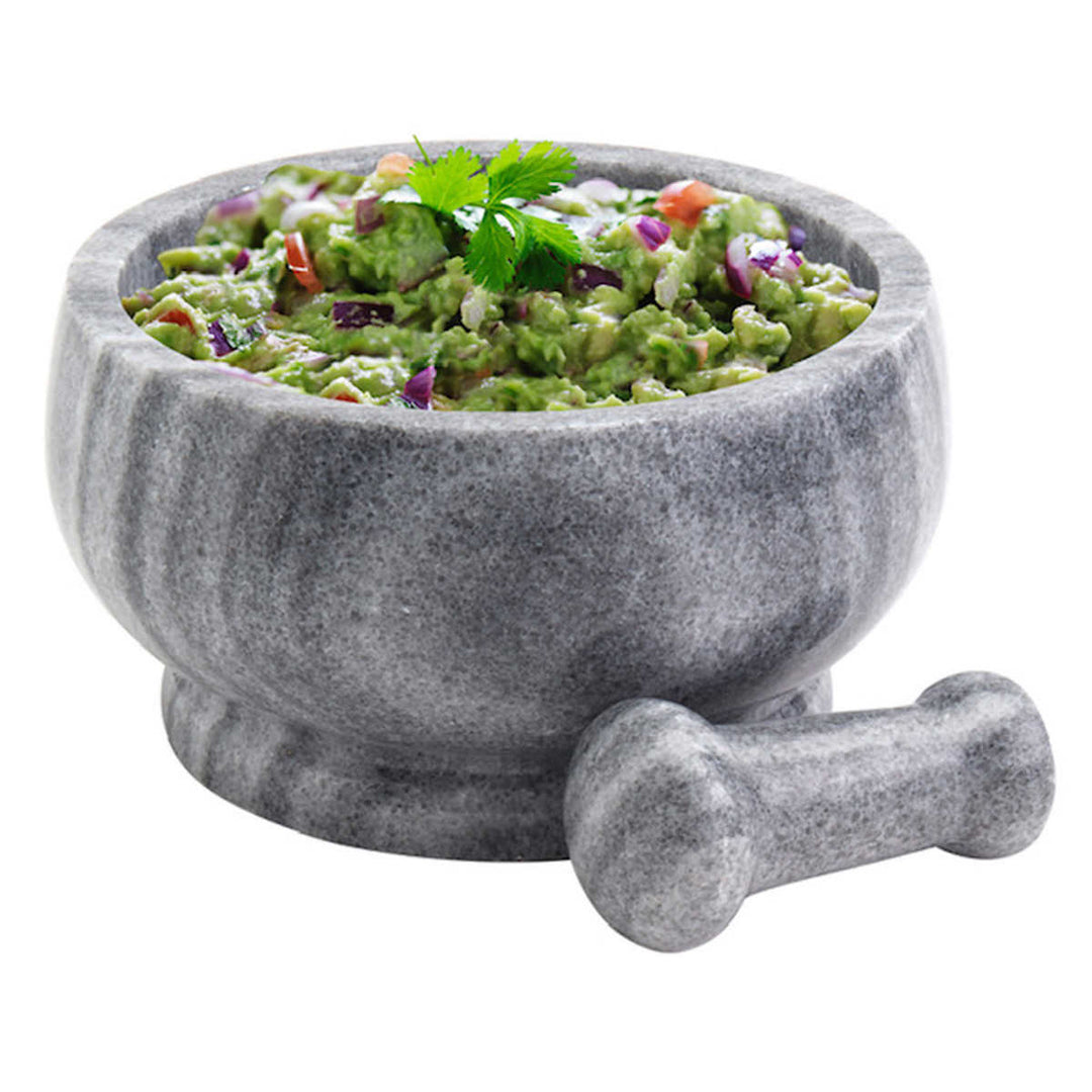 Casa Maria 8.5" Marble Mortar and Pestle Image 1