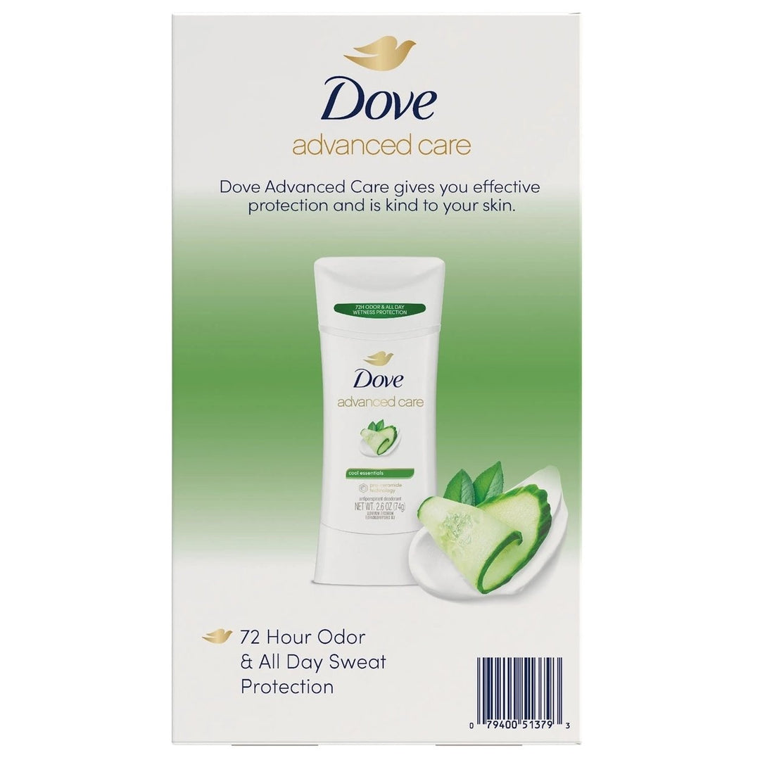 Dove Advanced Care Cool Essentials Deodorant 2.6 Ounce (Pack of 4) Image 2