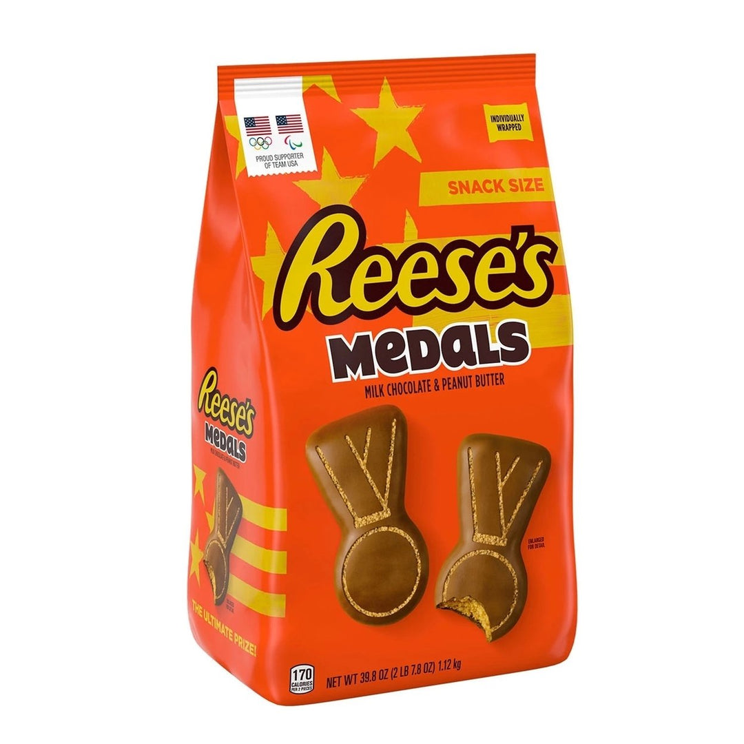 Reeses Milk Chocolate Snack Size Peanut Butter Medals39.8 Ounce Image 1