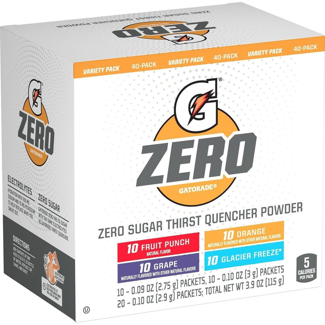 Gatorade G Zero Powder Variety Pack (Pack of 40) Image 1