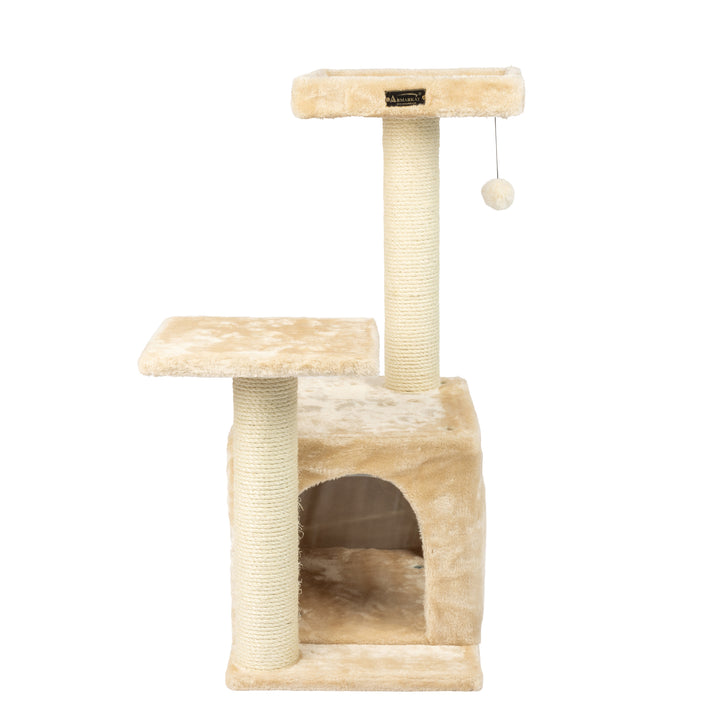 Armarkat Real Wood Classic Cat Tree A320732-inch BeigeJackson Galaxy Approved Image 3