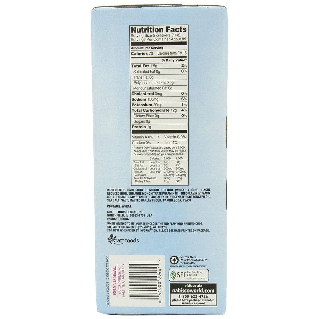 Nabisco Original Premium Saltine Crackers (48 Ounce) Image 3
