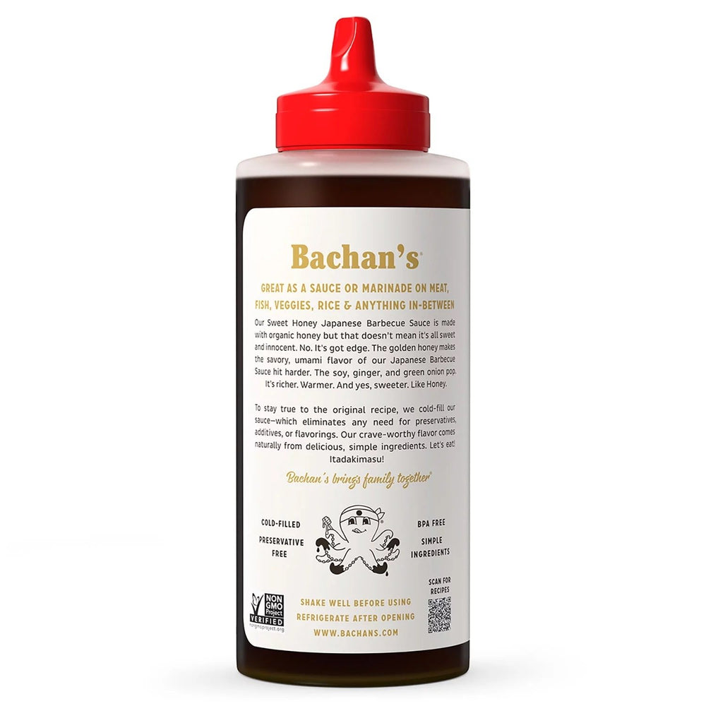 Bachans Sweet Honey Japanese BBQ Sauce26 Ounce Image 2