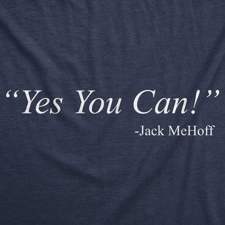 Womens Yes You Can Jack MeHoff Funny T Shirts Sarcastic Quote Tee For Ladies Image 2