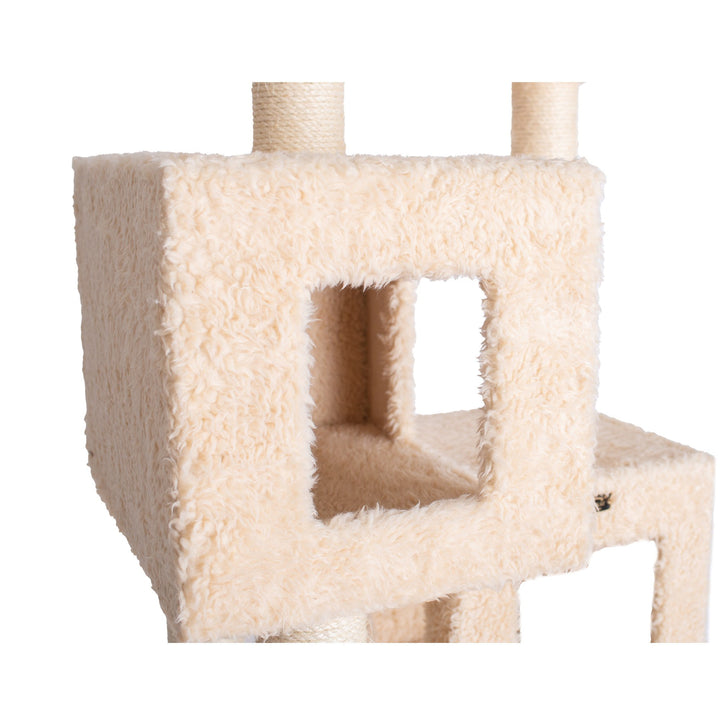 Armarkat Real Wood Classic Cat Tree Model A6702BeigeClassic Model A6702 Image 7