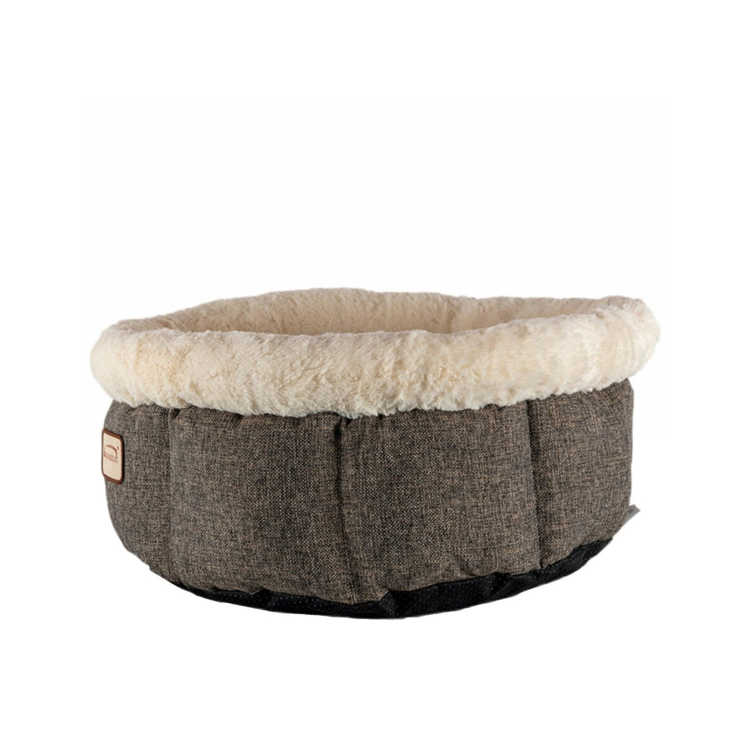 Armarkat Cozy Cat Bed in Beige and Gray C105 Image 3
