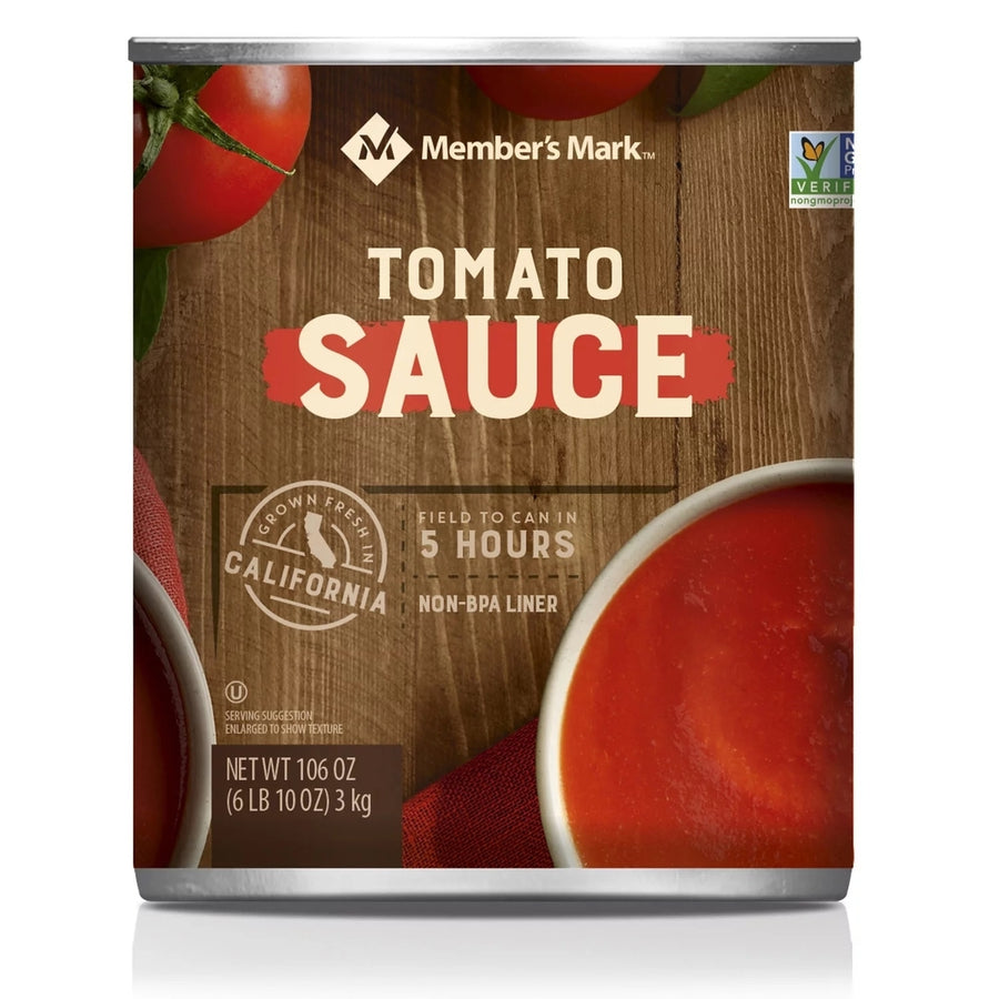 Members Mark Tomato Sauce (106 Ounce Can) Image 1