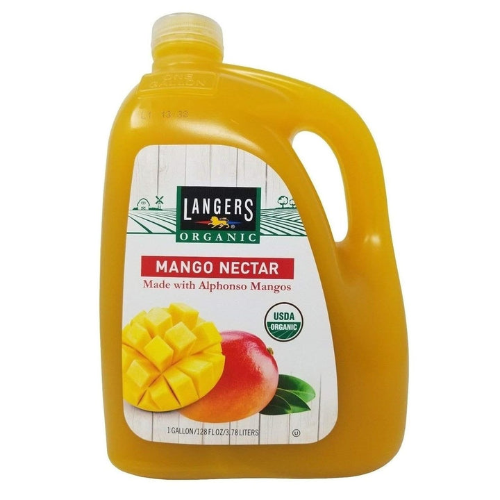 Langers Organic Mango Nectar Juice 128 Fluid Ounce Image 1