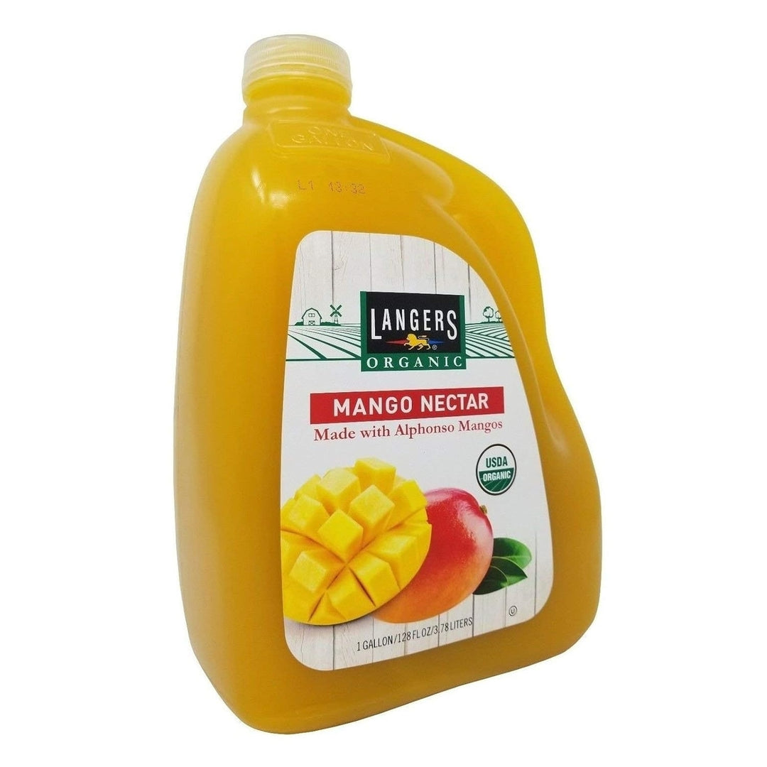 Langers Organic Mango Nectar Juice 128 Fluid Ounce Image 3