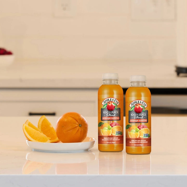 Apple and Eve 100% Juice Orange Sunrise Blend10 Fluid Ounce (Pack of 24) Image 4