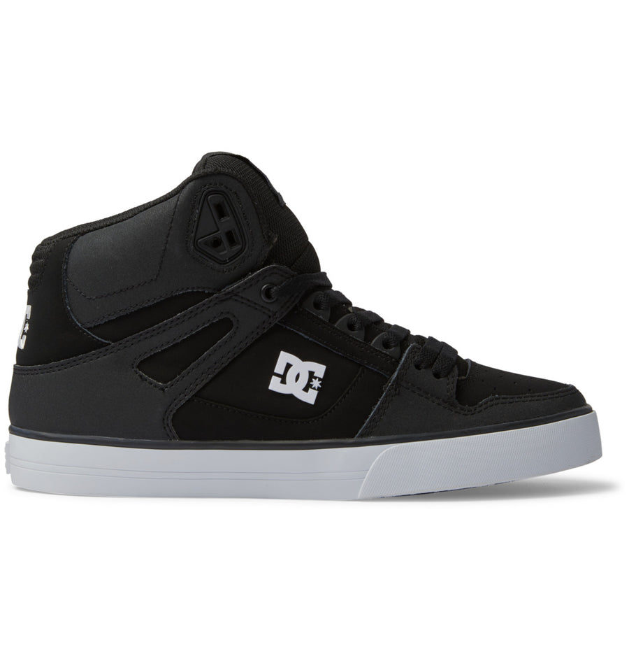 DC Shoes Mens Pure High-Top Shoes Black/Black/White - ADYS400043-BLW 13 BLACK/BLACK/WHITE Image 1