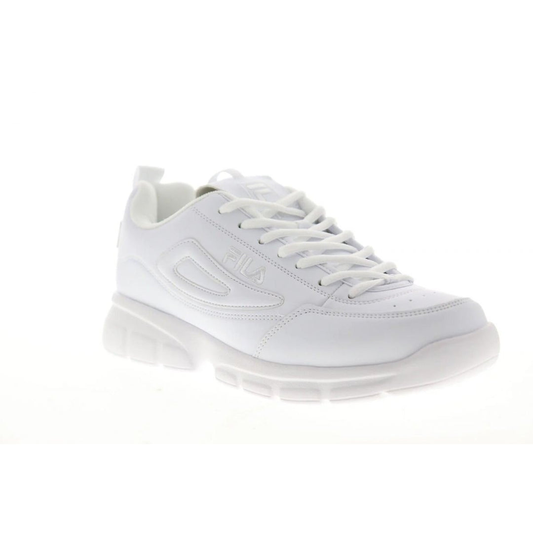 FILA Disruptor SE Triple White Sneakers Size [insert size] Mens Womens Classic Style Image 4