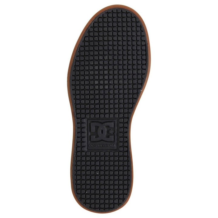 DC Shoes Unisex Kids Pure High Elastic Lace High-Top Shoes Black/Gum - ADBS300324-BGM BLACK/GUM Image 4