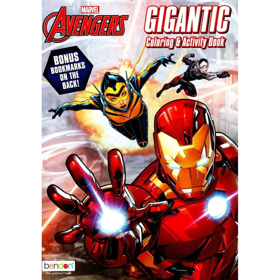 Avengers Gigantic Coloring and Activity Book Image 1