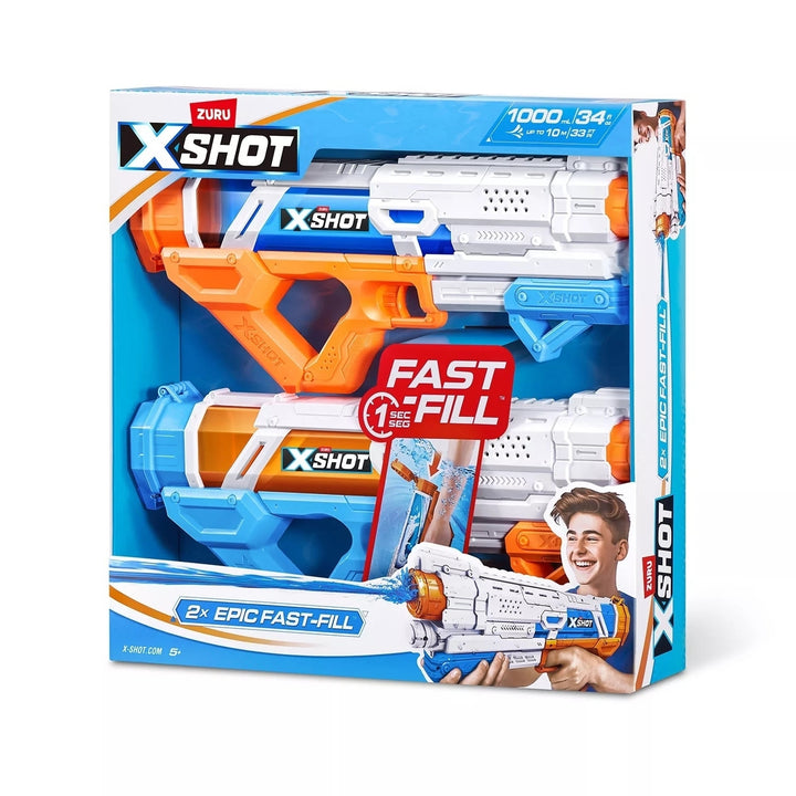 Zuru X-Shot Epic 2 Pack Water Blaster Image 3