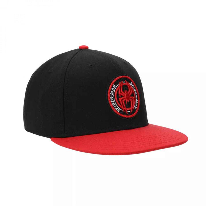 Miles Morales Spider-Man Flat Bill Snapback Hat Image 2