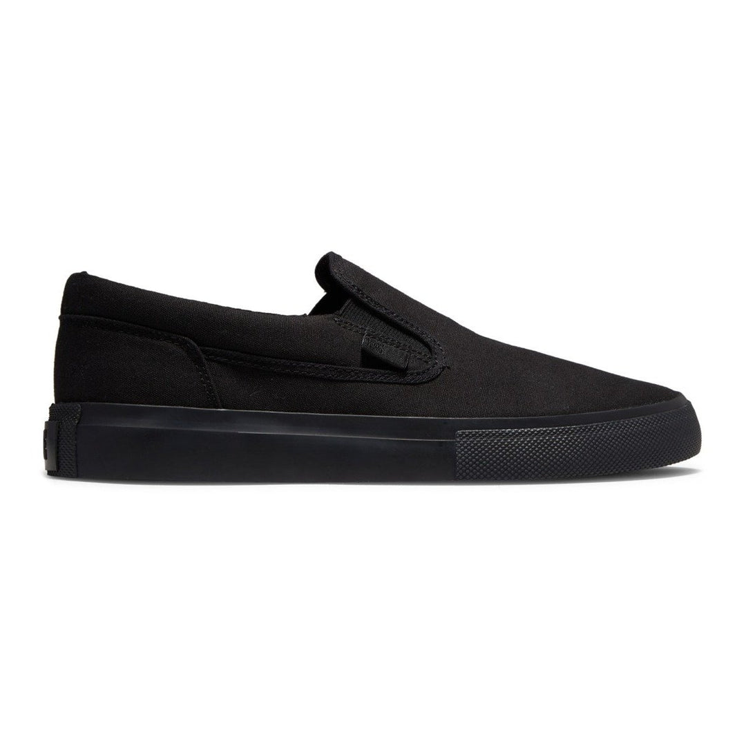 DC Shoes Mens Manual Slip-on Shoes Black/Black/Black - ADYS300645-3BK BLACK/BLACK/BLACK Image 1