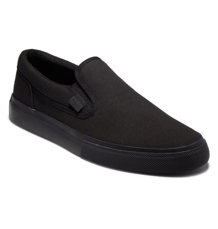 DC Shoes Mens Manual Slip-on Shoes Black/Black/Black - ADYS300645-3BK BLACK/BLACK/BLACK Image 2