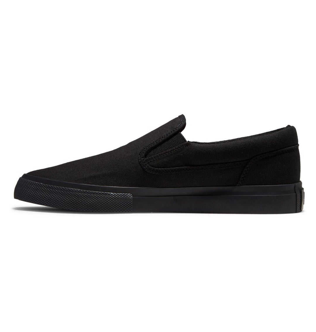 DC Shoes Mens Manual Slip-on Shoes Black/Black/Black - ADYS300645-3BK BLACK/BLACK/BLACK Image 3