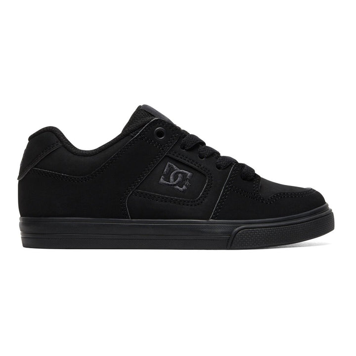 DC Shoes Unisex Kids Pure Shoes Black/Pirate Black - ADBS300267-LPB BLACK/PIRATE BLACK Image 1