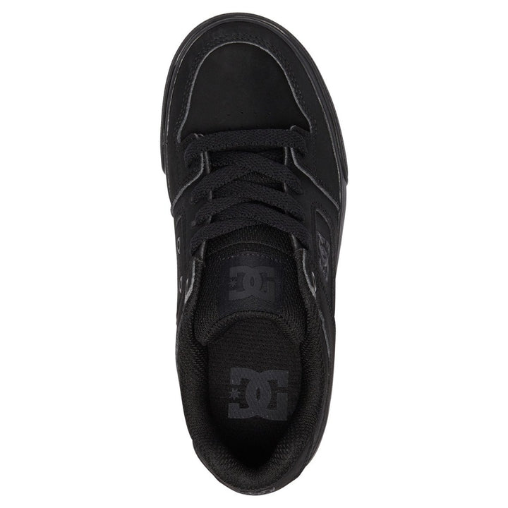 DC Shoes Unisex Kids Pure Shoes Black/Pirate Black - ADBS300267-LPB BLACK/PIRATE BLACK Image 4