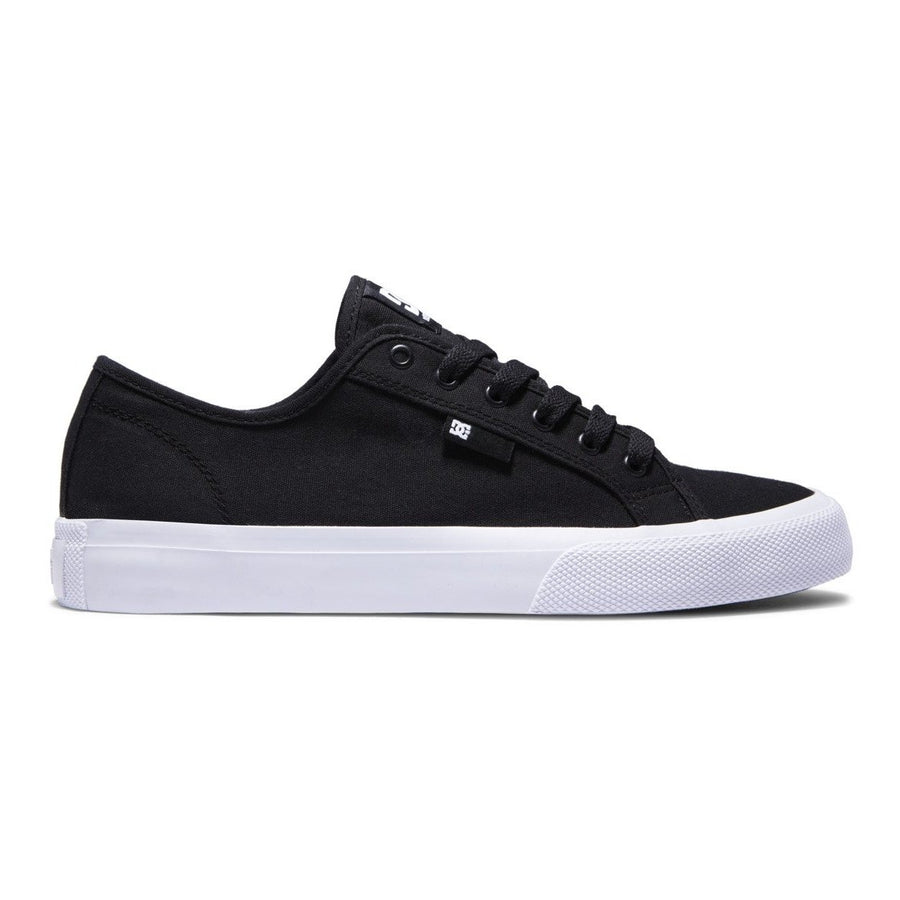 DC Shoes Mens Manual Shoes Black/White - ADYS300591-BKW Medium BLACK/WHITE Image 1