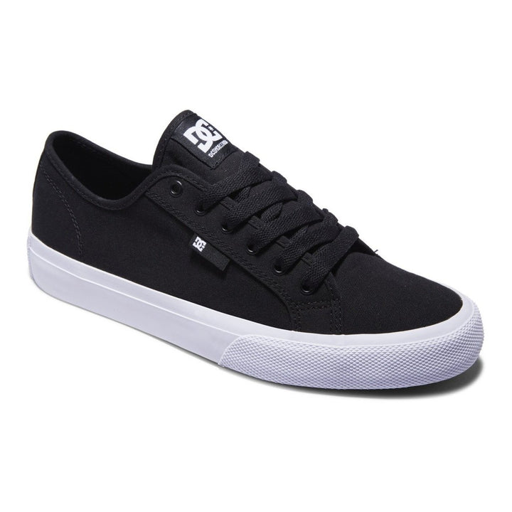 DC Shoes Mens Manual Shoes Black/White - ADYS300591-BKW Medium BLACK/WHITE Image 2