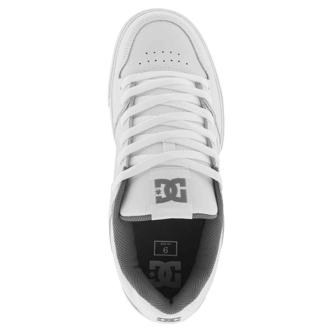 DC Shoes Mens Pure Shoes White/Battleship/White - 300660-HBW WHITE/BATTLESHIP/WHITE Image 3