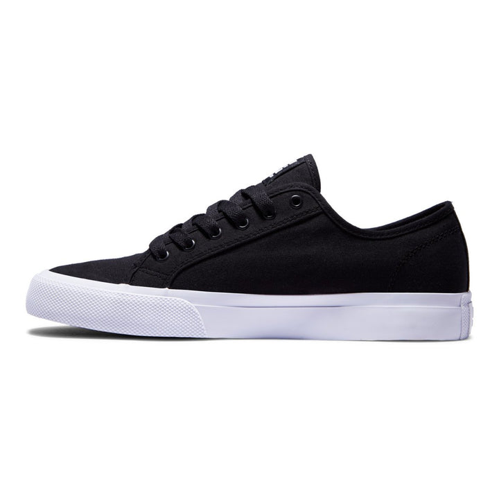 DC Shoes Mens Manual Shoes Black/White - ADYS300591-BKW Medium BLACK/WHITE Image 3