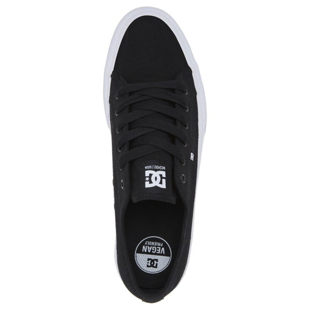 DC Shoes Mens Manual Shoes Black/White - ADYS300591-BKW Medium BLACK/WHITE Image 4