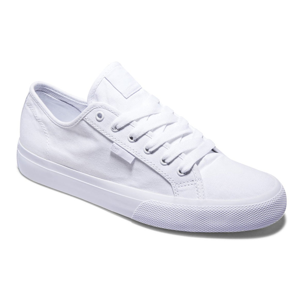 DC Shoes Mens Manual Shoes White - ADYS300591-103 Medium WHITE Image 2