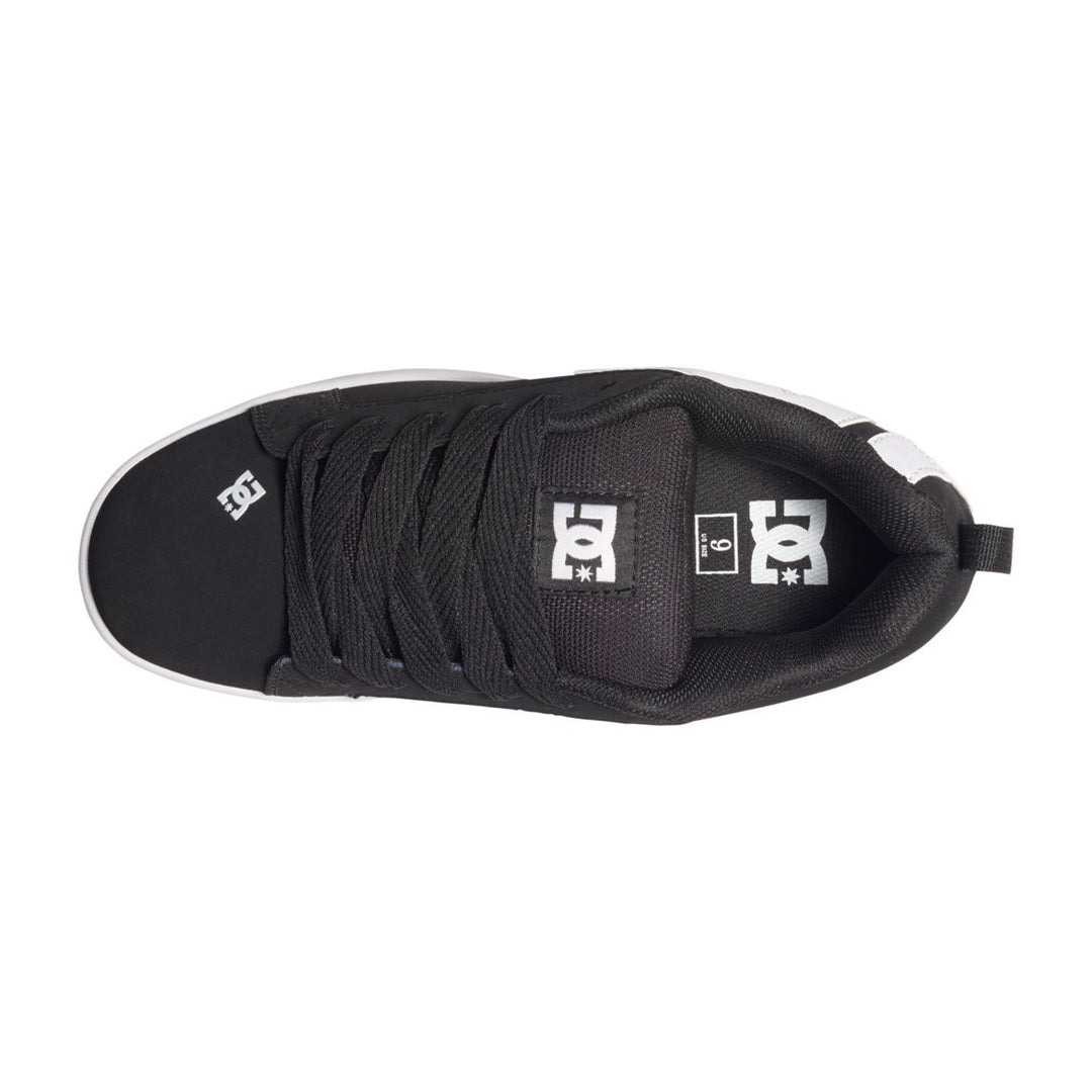 DC Shoes Mens Court Graffik Shoes Black - 300529-001 BLACK Image 3