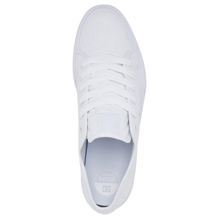 DC Shoes Mens Manual Shoes White - ADYS300591-103 Medium WHITE Image 4