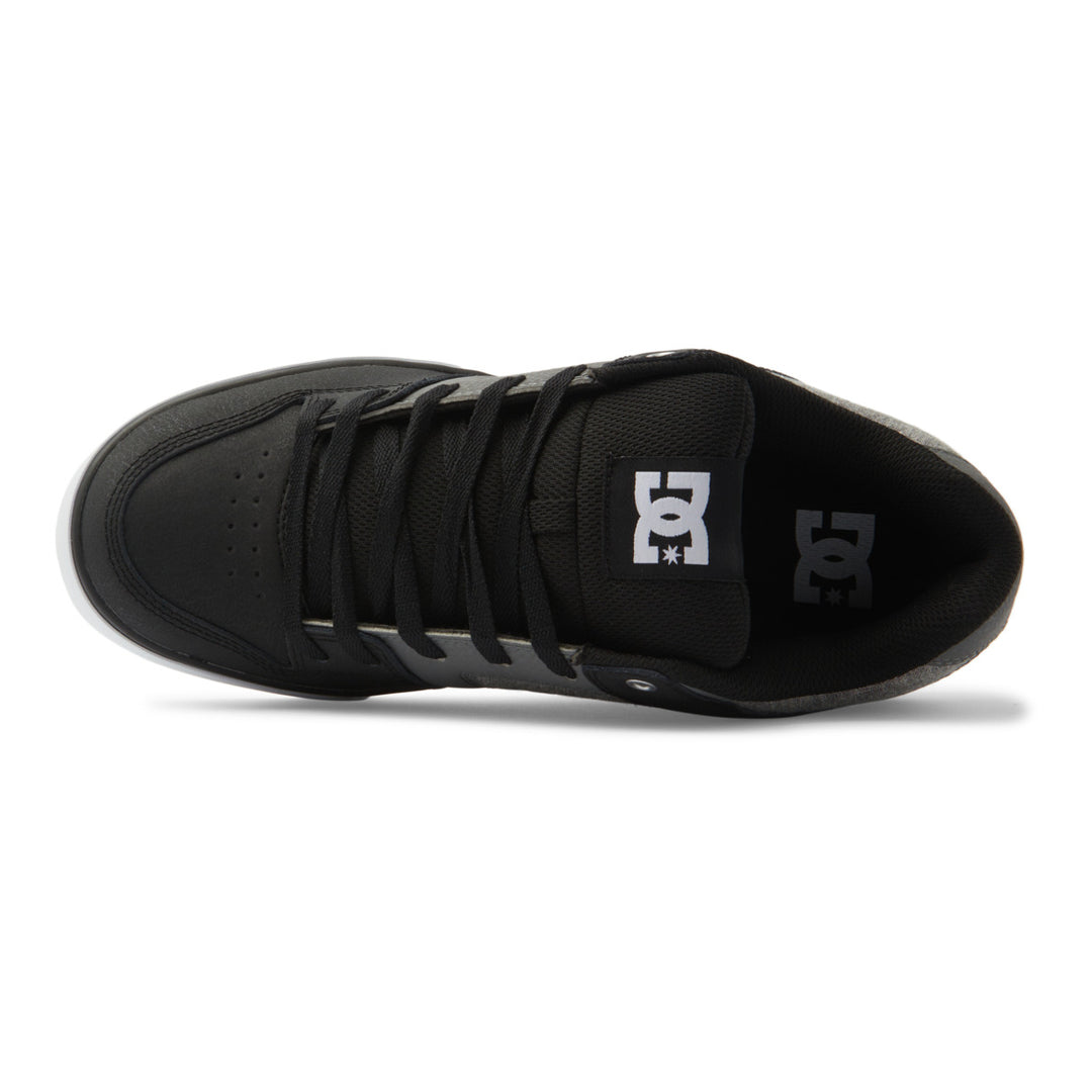 DC Shoes Mens Pure Shoes Black/White/Armor - 300660-KWA BLACK/WHITE/ARMOR Image 3