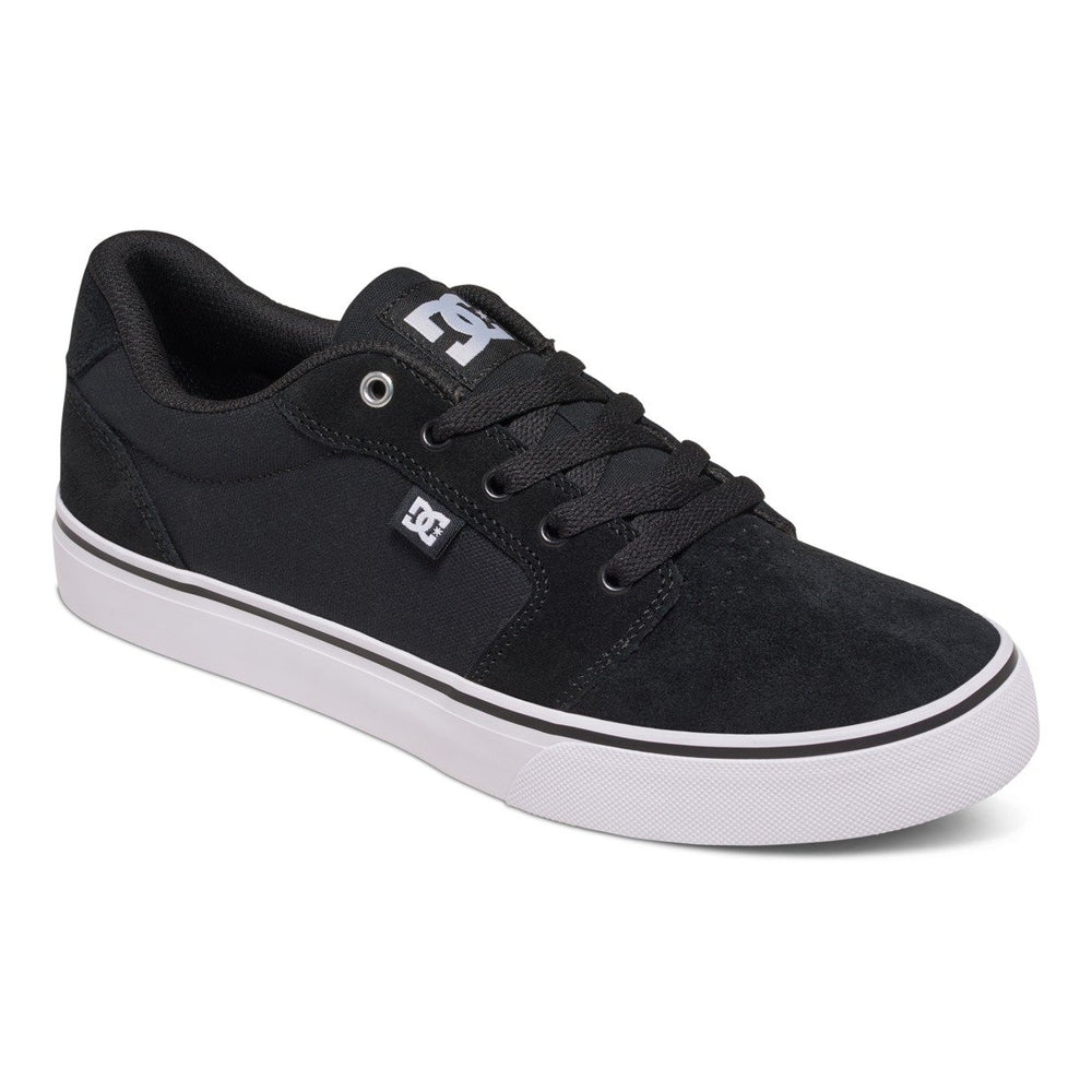 DC Shoes Mens Anvil Shoes Black/White/Black - 303190-BWB BLACK/WHITE/BLACK Image 2