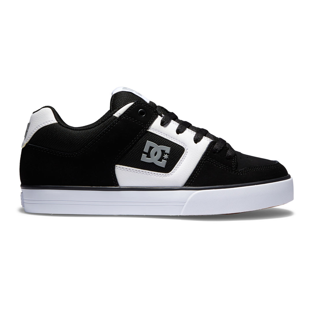 DC Shoes Mens Pure Shoes Black/White/Gum - 300660-BW6 BLACK/WHITE/GUM Image 1