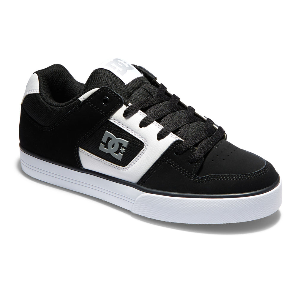 DC Shoes Mens Pure Shoes Black/White/Gum - 300660-BW6 BLACK/WHITE/GUM Image 2