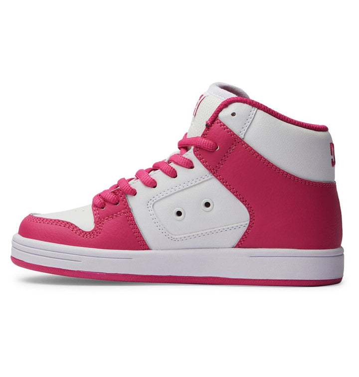 DC Shoes Girls Manteca 4 HI Shoes Crazy Pink - ADGS300116-CRP CRAZY PINK Image 3