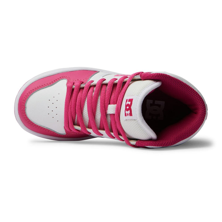 DC Shoes Girls Manteca 4 HI Shoes Crazy Pink - ADGS300116-CRP CRAZY PINK Image 4