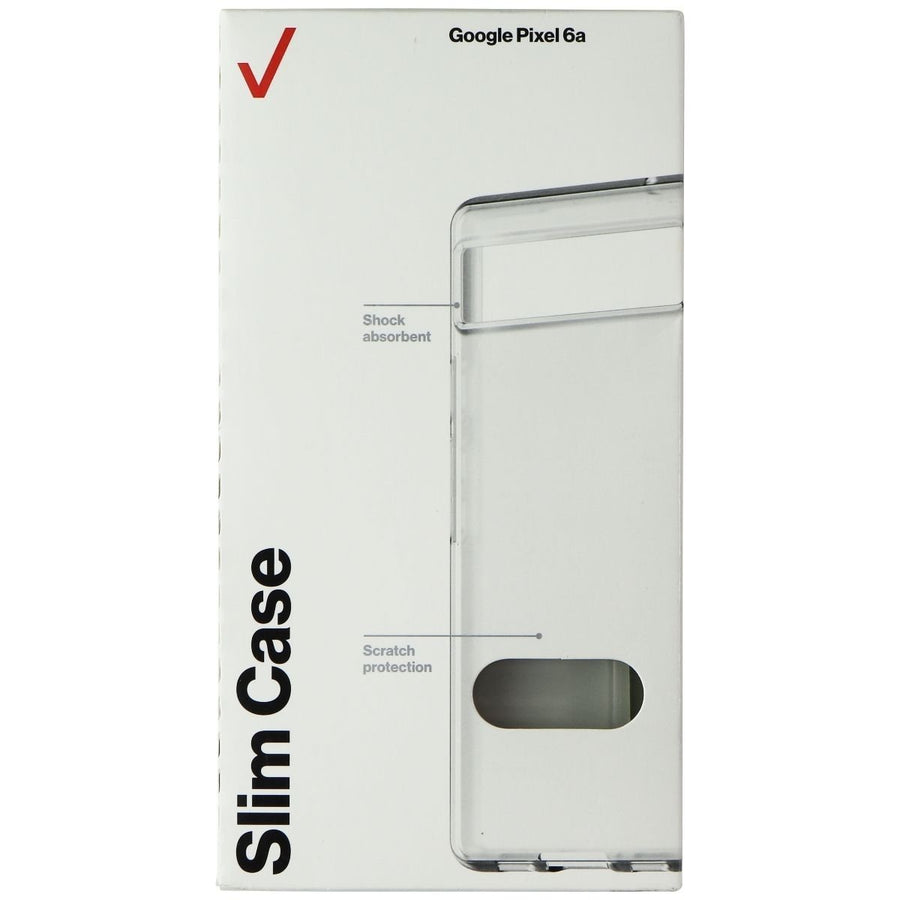 Verizon Slim Case for Google Pixel 6a Smartphones - Clear Image 1