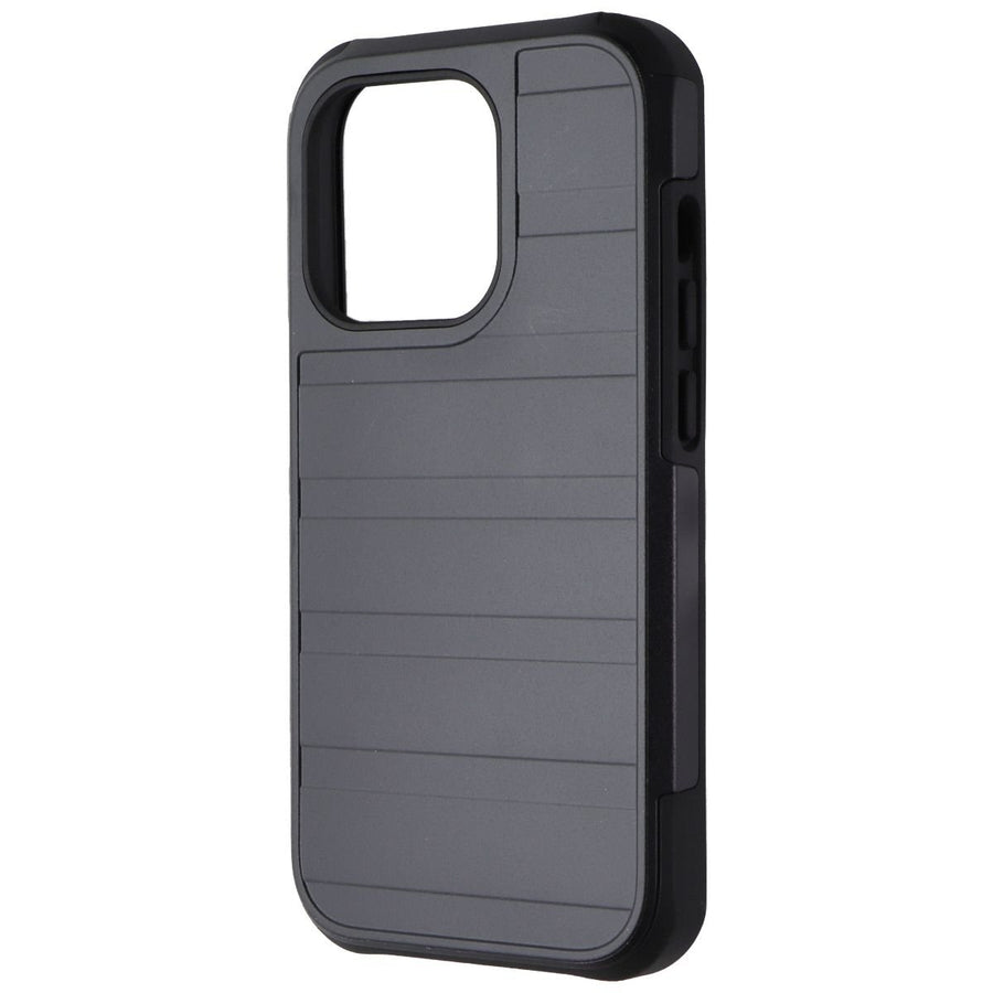 Verizon Rugged Dual Layer Case for Apple iPhone 14 Pro - Black Image 1